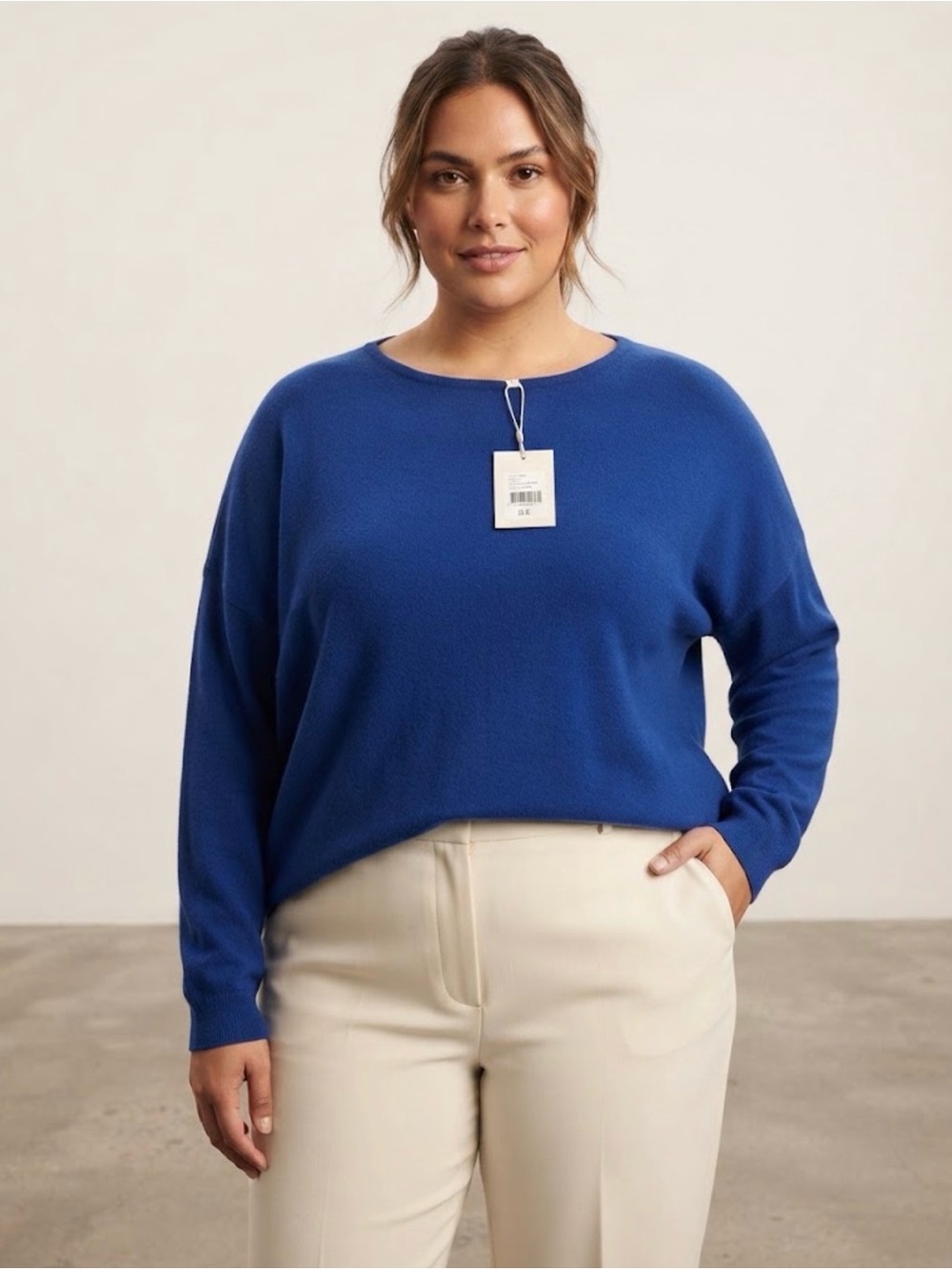 FRNCH Paris Crewneck Blue Sweater